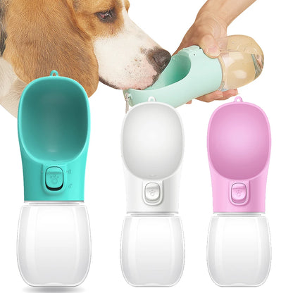 Tragbare Hundewasserflasche – Auslaufsichere Trinkflasche für kleine & große Hunde sowie Katzen – Perfekt für unterwegs! 🐶🐱🚶‍♂️