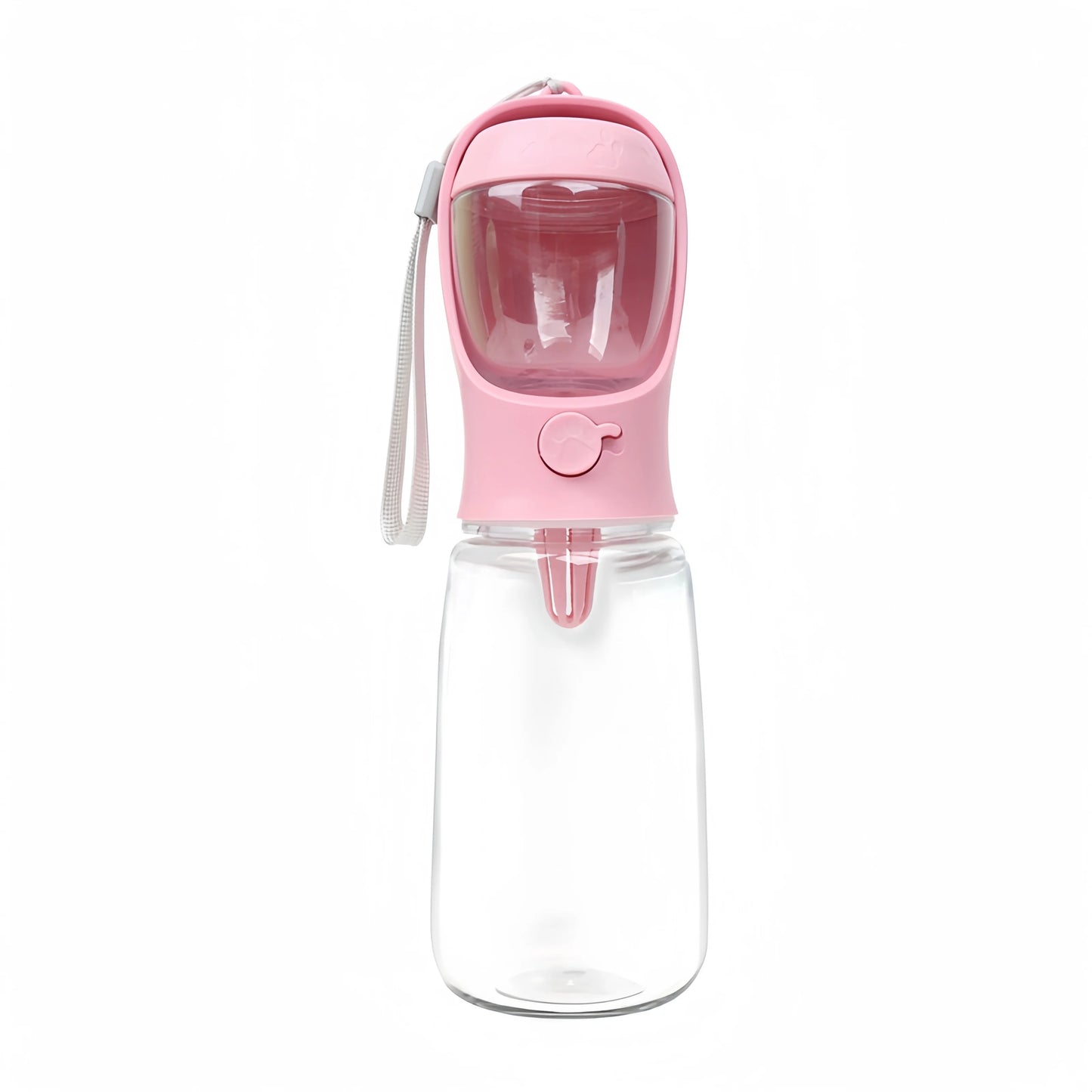 2 In 1 Portable Dog Cat Water Bottle with Storage Food and Water Container for Puppy Pets dogs Feeder Bowl Outdoor Travel