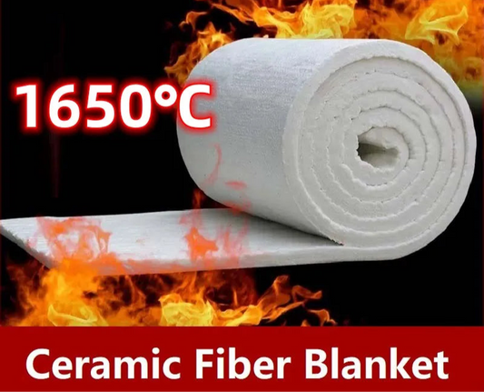 NEW 1650℃ High Temperature Resistance Zirconium Bearing Ceramic Fiber Blanket Fire Resistant Insulation Cotton 10mm 20mm 30mm