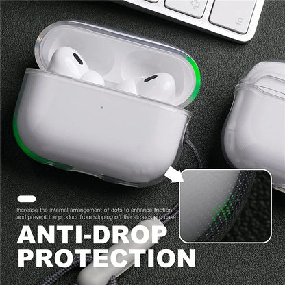 Klares Case mit Trageband für AirPods (Pro & alle Generationen) – Schutz & Stil in Einem!