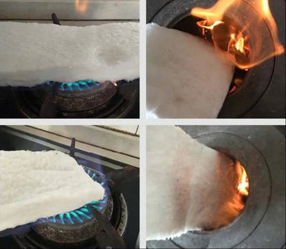 NEW 1650℃ High Temperature Resistance Zirconium Bearing Ceramic Fiber Blanket Fire Resistant Insulation Cotton 10mm 20mm 30mm