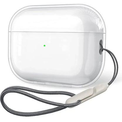 Klares Case mit Trageband für AirPods (Pro & alle Generationen) – Schutz & Stil in Einem!