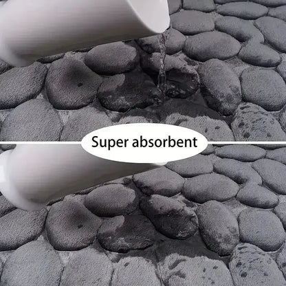 Duschmatte Füße trocknen